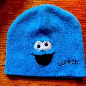 Cookie Monster toddler beanie